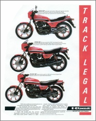 Kawaski Z550, Z750, Z1100