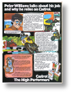 Peter Williams castol ad