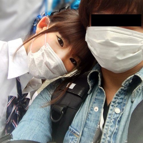 彼氏の前で生中出しされた制服美乳女子高生 - 素人NTR