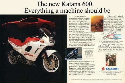 Suzuki Katana 600 1988