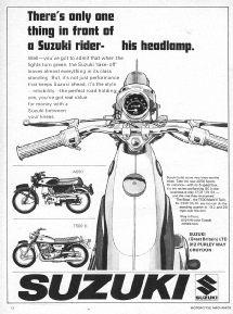 Suzuki AS50 & T500Mk2 1970